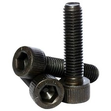 M4 ( 4mm ) Black Self Colour 12.9 High Tensile Socket Cap Screws Allen Bolts HT