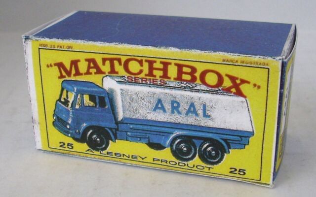 Repro Box Matchbox 1:75 Nr.25 Aral Tanker