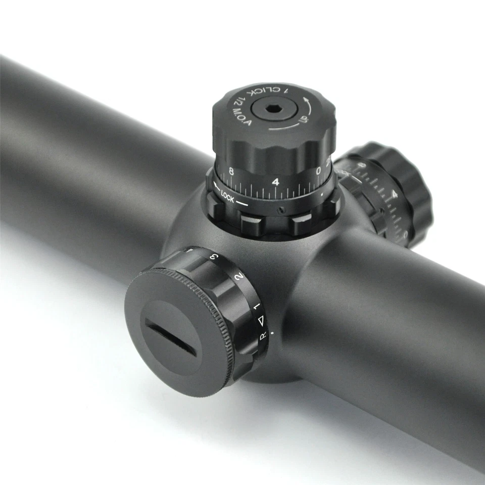 Mira para rifle Visionking 1-10x28 35 mm caza militar retícula táctica 308 3006 Foto 4 de 4