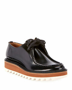 Dries Van Noten Platform Lace-Up Patent 