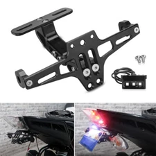 Motorcycle Tail Tidy License Plate Holder Fender Eliminator w/ LED For Duke 390