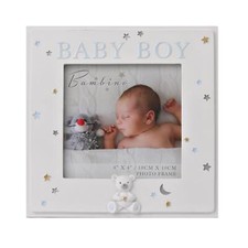Baby 4  x 4  Photo Frame Bambino Cream Unisex - baby Boy