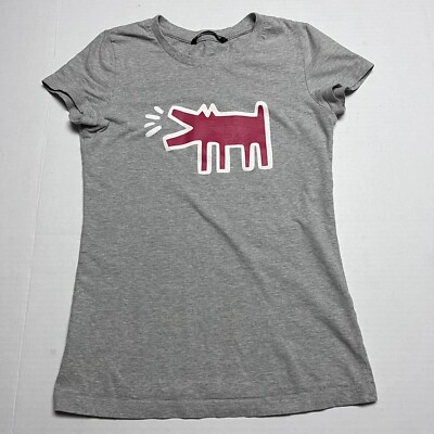 Basic House x Keith Haring Barking Dog Oppression and Aggression T-Shirt XS/S