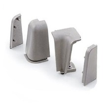 Kit terminali tappi e angolari per alzatina accessori top cucina vari colori