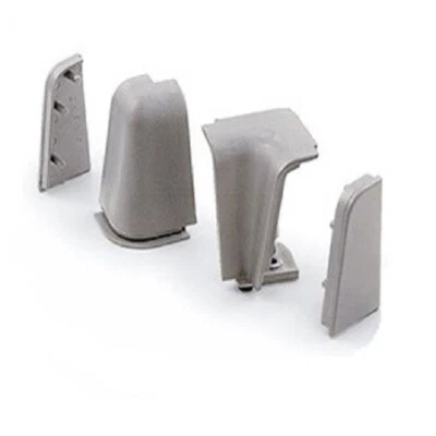 Kit terminali tappi e angolari per alzatina accessori top cucina vari colori