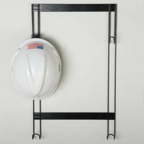 Hard Hat Rack, Holds 4 Hard Hats, Wall Mountable, 6GLA9 eBay