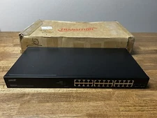 Transition Networks M24TAT2SA-VT / Smart Managed Switch, 24-port Gigabit PoE+