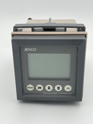 Jenco 6313 pH/ORP Controller   1/4 DIN Panel Mount, 4-20mA Output, Dual Relay