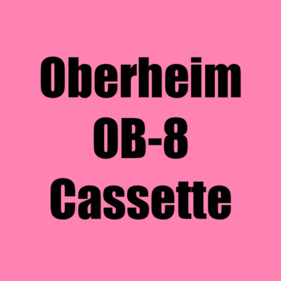 Oberheim OB-8 Data Recovery Cassette