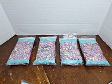 4 Pkgs Colorful Paper Confetti - Party, Easter, Shower, Birthday, All Occasion