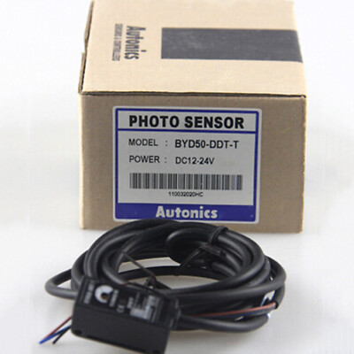 One New Autonics Photoelectric Sensor BYD50-DDT-T In Box