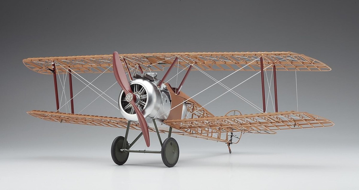 Hasegawa 1/16 British Air Force Sopwith Camel F.1 MU 01 model kit