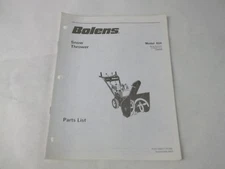 Bolens 624 Snow Thrower Parts List