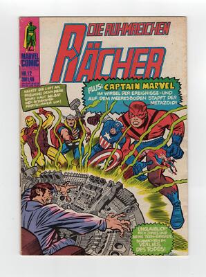 1965 MARVEL AVENGERS #13 1ST APP OF COUNT NEFARIA RARE GRAIL KEY GERMAN ...