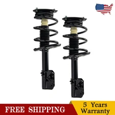 Pair Front Struts Shocks Coil Springs Assembly For Nissan Altima 2007 2008-2013