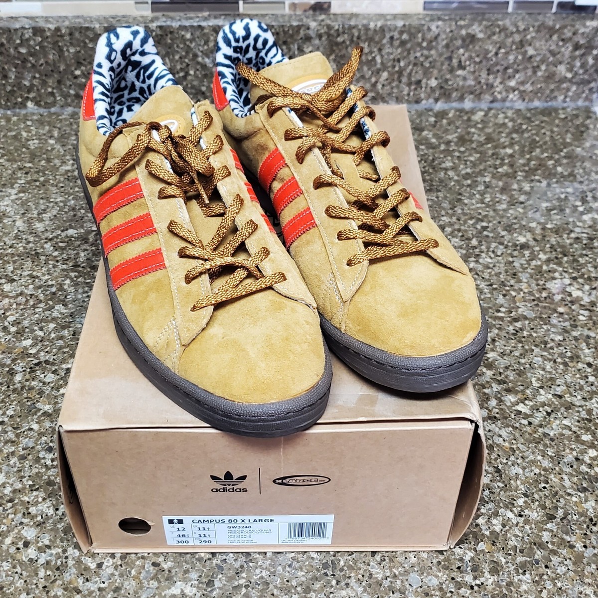 キャンバス Size 12 - adidas Campus 80s x XLARGE Mesa 2022 | eBay