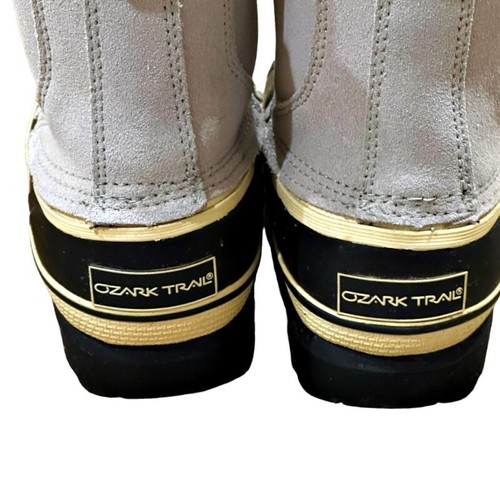 Ozark Trail Hiking Boots Womens Size 6 Sherpa Lined Thinsulate Leather Winter - Picture 6 of 11