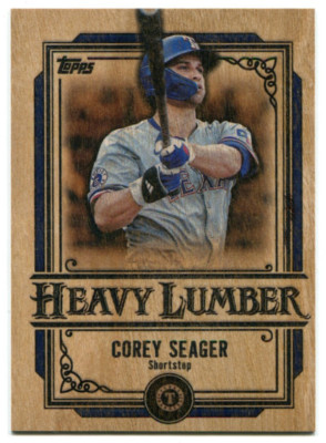 2025 Topps Series 2 Corey Seager Heavy Lumber HL-31 SSP Texas 
