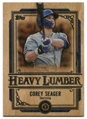 2025 Topps Series 2 Corey Seager Heavy Lumber HL-31 SSP Texas