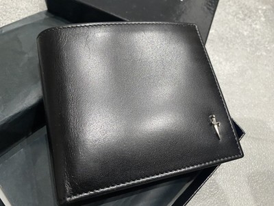 Portafogli Uomo Cesare Paciotti NUOVO autentico pelle PUGNALE IN ARGENTO  925 | eBay