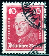 TIMBRE ALLEMAGNE REPUBLIQUE   N°382    OBLITERE  SCAN CONTRACTUEL
