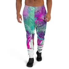 Men's Joggers "eroded perspective"
