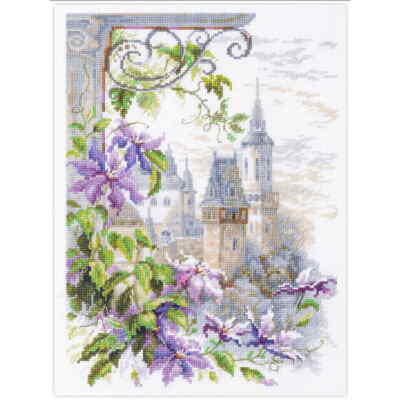 Magic Needle Zweigart Edition Kreuzstich Set ''Duft von Clematis'', Zählmuster, 20