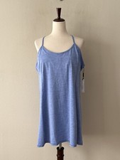 Calvin Klein Performance Women XL Built In Shelf Bra Padded Strappy Tank Dress