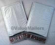 1000 #000 4x8 Poly Bubble Mailers Envelopes Padded Bags (VM Brand) 4 1/8" Wide  