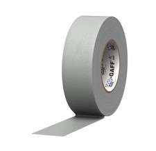Pro Tapes Premium Grade Gaffer Tape PRO-Gaff : 2 in. x 55 yds. Grey 