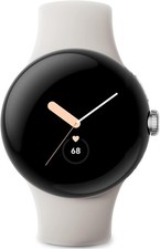 Google Pixel Watch 1st Gen 41mm  GPS  WiFi  LTE Unlocked Silver - Excellent
