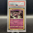 2019 POKEMON SUN & MOON UNBROKEN BONDS #75 MEWTWO-REVERSE FOIL PSA 8