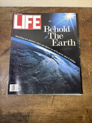 Vintage LIFE Magazine Behold The Earth Our Planet Never Seen Before April 1992