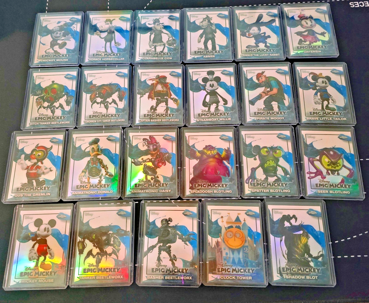 2026 Topps Disney Neon Epic Mickey Insert PYC Pick Your Card | eBay