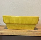Vintage Haeger Pottery 866 Planter Gold/Brown Rectangular USA