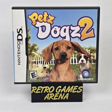 Petz Dogz 2 Pets Dogs (Nintendo DS) CIB COMPLETE