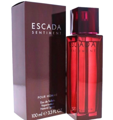 ESCADA SENTIMENT POUR HOMME by 1.7 oz / 50 ML Eau de Toilette Vintage Free Ship