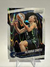 2025 Panini Prizm WNBA Alanna Smith #101 White Seismic Prizm