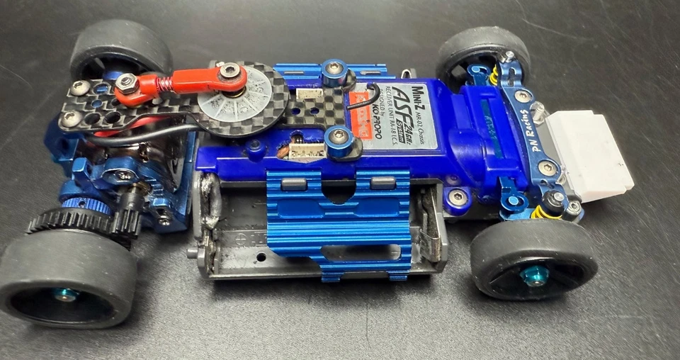 Used Rare Mini-z MR02 ASF Toyota Supra with many aluminum upgrades - Image 4 of 4