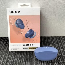 SONY WF-SP800N Blue Wireless Noise Cancelling Earphones WF-SP800NL Used