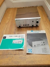 TOSHIBA SC-410 Aurex 4ch QM Power Amplifier With Manaul Power Tested 