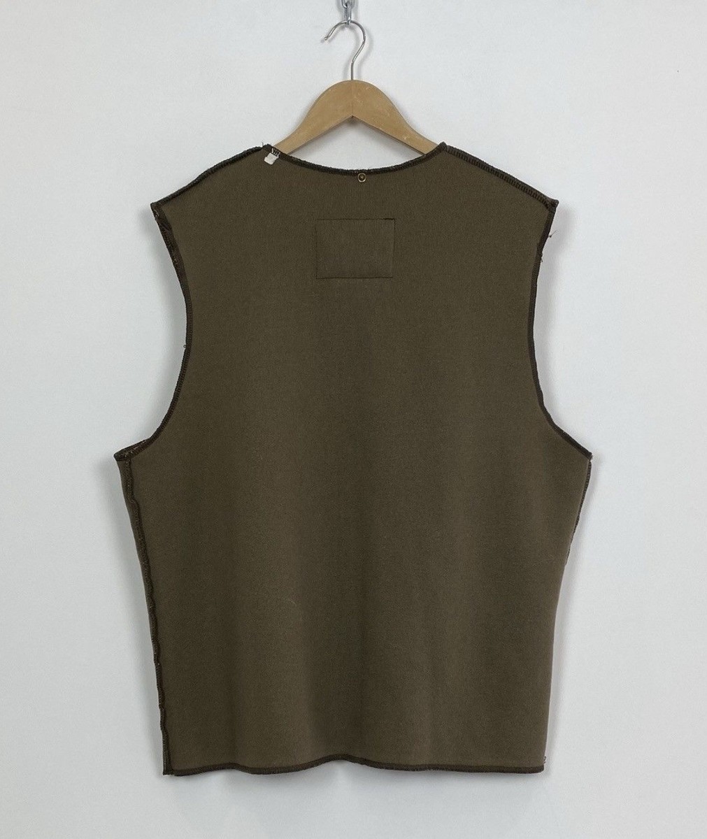 トップス Barbour Lining Vest 44 Barbour Acrylic Lining Vest Gilet Jacket Men Size C44