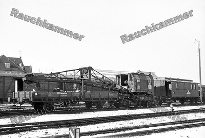 PE-Fotoabzug 10x15 DB Kranwagen Münster 1960 / F150382