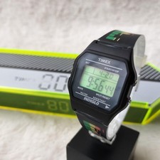 Timex 80 Classic Digital Watch Indiglo Unisex Timepiece Fully Functional