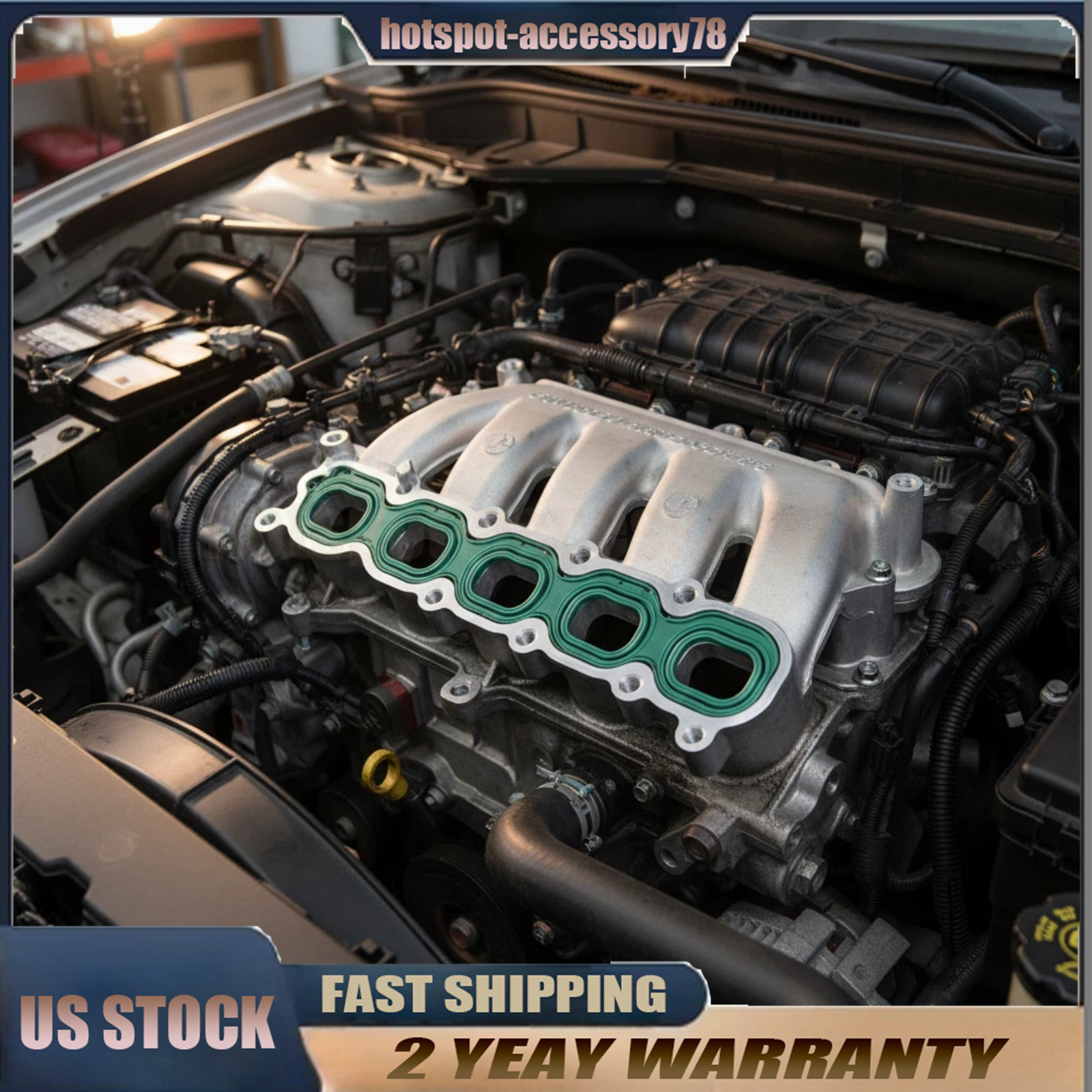 Intake Manifold Position Gaskets for Maserati Quattroporte GT GC 255738 US STOCK