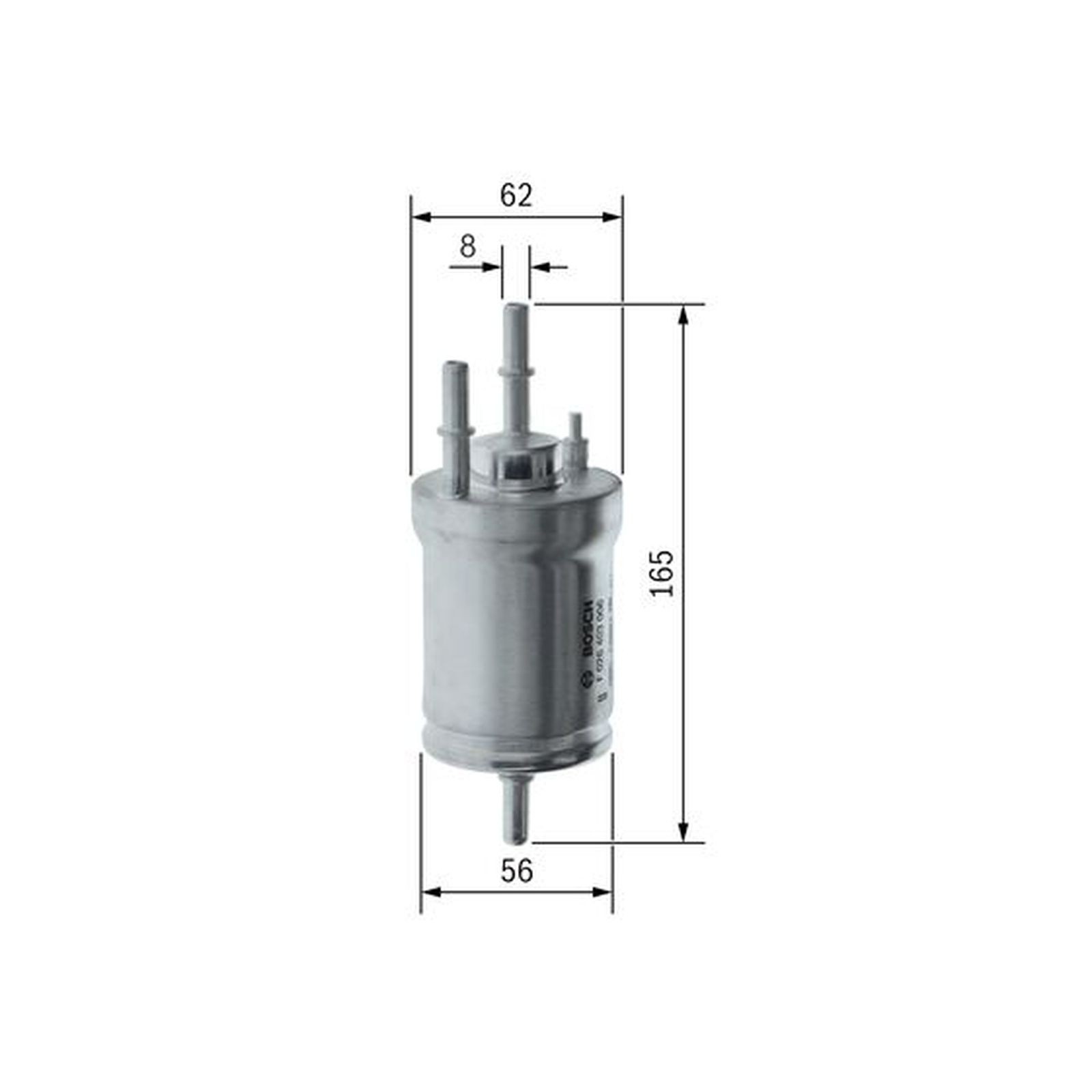 Fuel Filter fits SEAT ALTEA 5P, 5P1 1.4 1.6 04 to 15 Bosch 6Q0201051A 6Q0201051C - Image 25