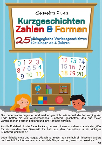 Sandra Plha | Kitafix-Kurzgeschichten Zahlen & Formen | Taschenbuch | Deutsch-image
