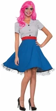 Forum Novelties Women's Pop Art Ms. Dottie Costume Dress, Standard