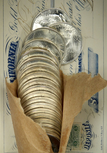 GEM BU Peace Dollars From OBW Roll Estate Sale Silver Dollar Hoard ~ UNC BU MS