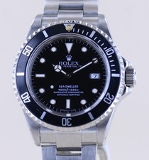 Rolex Uhr Sea-Dweller 16600 Klassiker U-Serie SEL Tritium Taucheruhr Diver B+P
